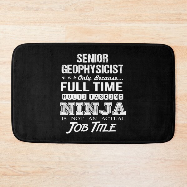 Item preview, Senior Geophysicist T Shirt - Ninja Job Gift Item Tee designed and sold by ritterdick.