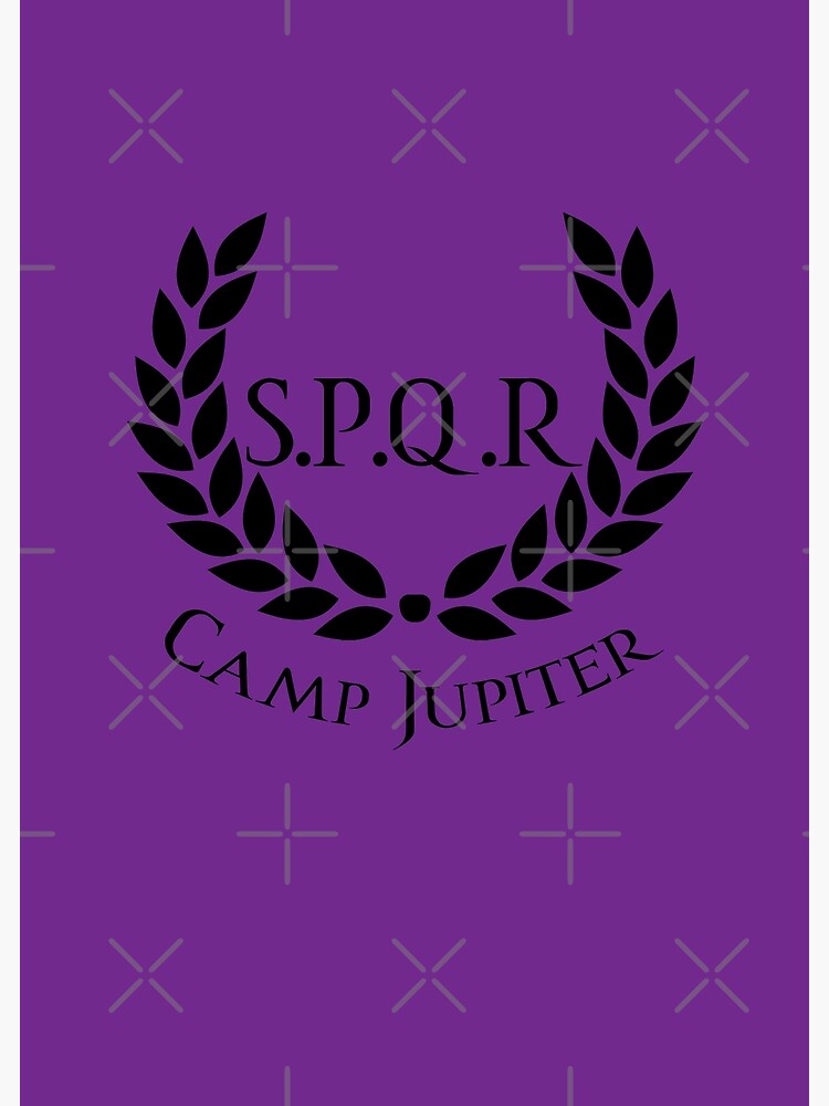 Camp Jupiter S.P.Q.R. - Logo Art Print for Sale by AlwaysArtDesign