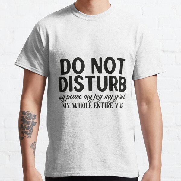 Don't Disturb Y2K Shirt