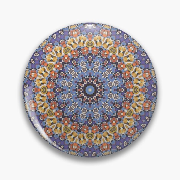 Artikelvorschau, Karneval-Mandala entworfen und verkauft von DiscoGypsyFish.