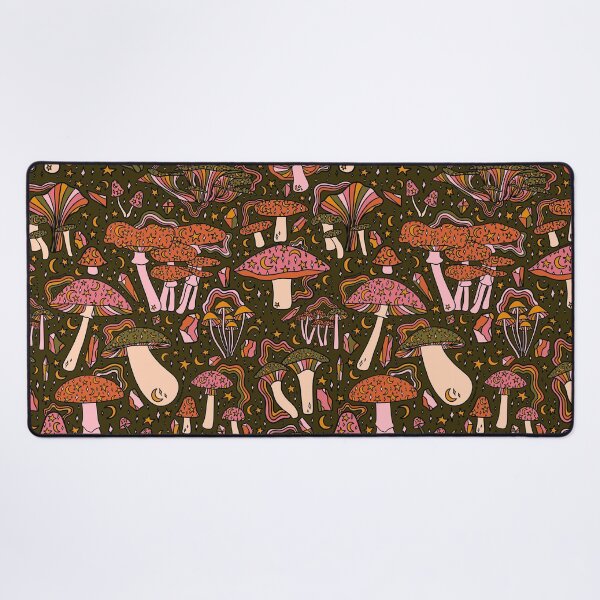 Item preview, Magic Mushrooms Print designed and sold by doodlebymeg.