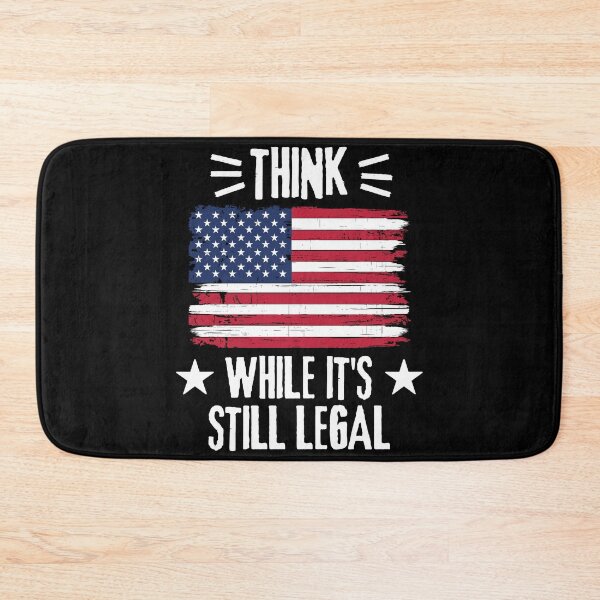 Item preview, Think While It's Still Legal American Flag  designed and sold by elvisg03.