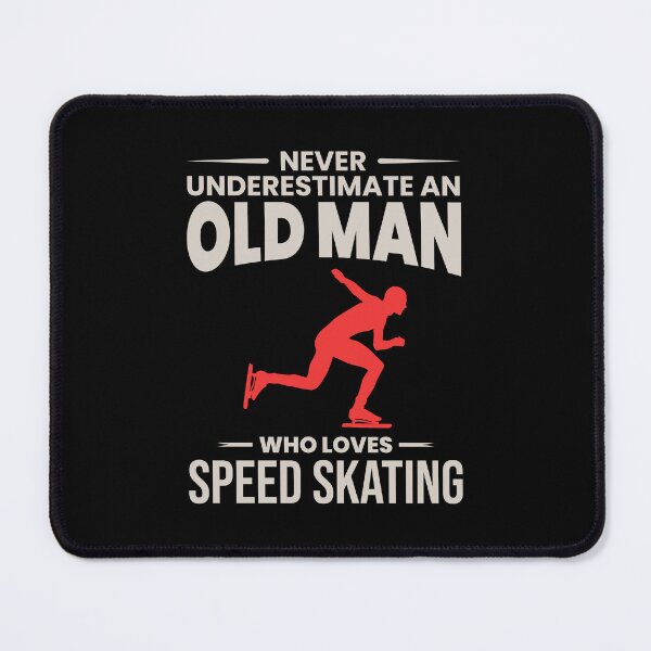 Item preview, Speed Skating Ice Skater Skate Dad Grandpa Fathers day designed and sold by CuteDesigns1.