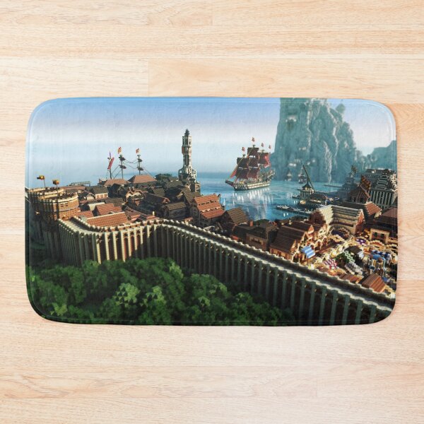 Item preview, Paisaje marino de Minecraft designed and sold by Chxppa.