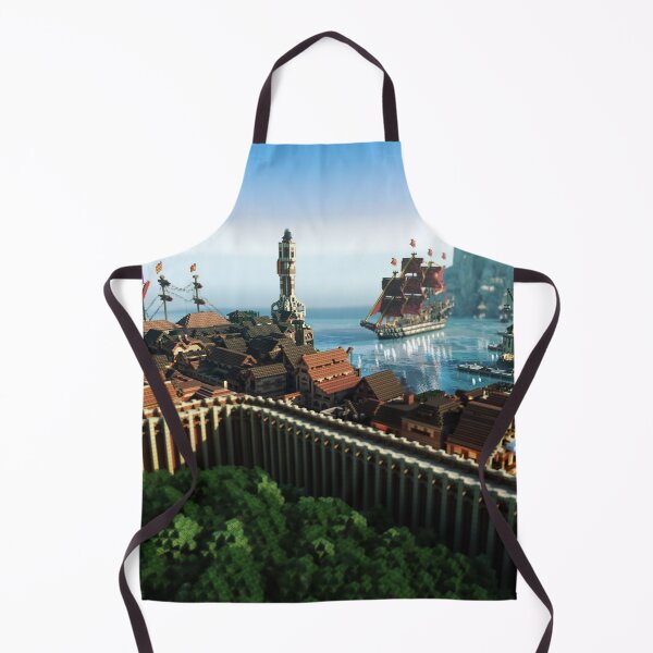 Item preview, Paisaje marino de Minecraft designed and sold by Chxppa.