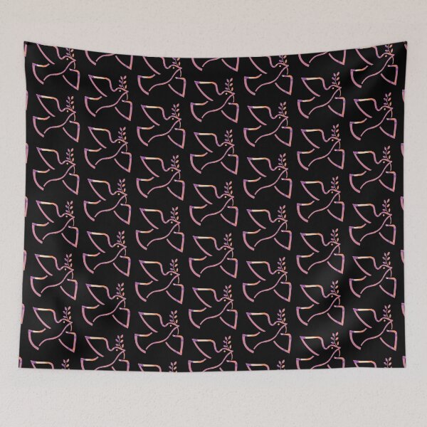 Item preview, Dove of Peace - pink and lilac designed and sold by BTCelebration.