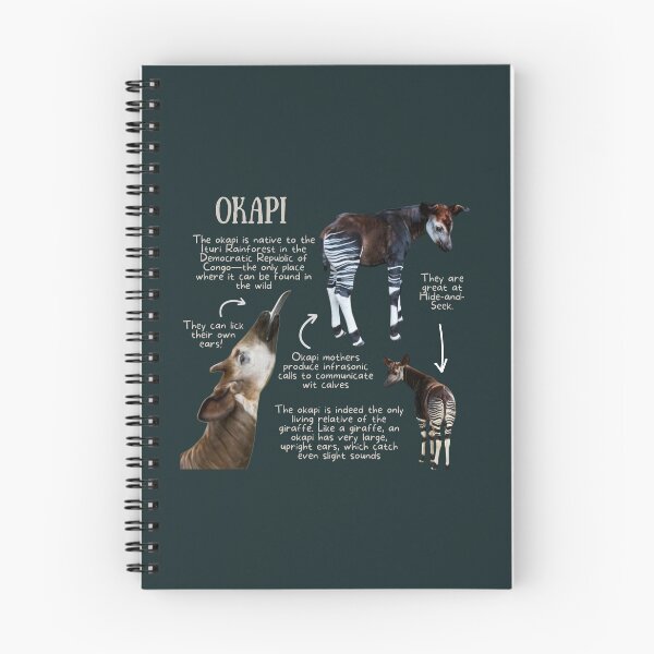 Item preview, Okapi Fun Facts designed and sold by KyleNesas.