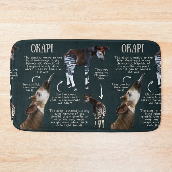 Item preview, Okapi Fun Facts designed and sold by KyleNesas.