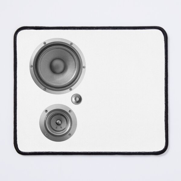 Item preview, Subwoofer Speaker on white pattern designed and sold by polymolystudio.