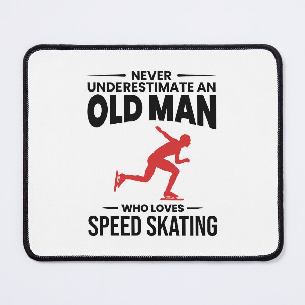 Item preview, Speed Skating Ice Skater Skate Dad Grandpa Fathers day designed and sold by CuteDesigns1.