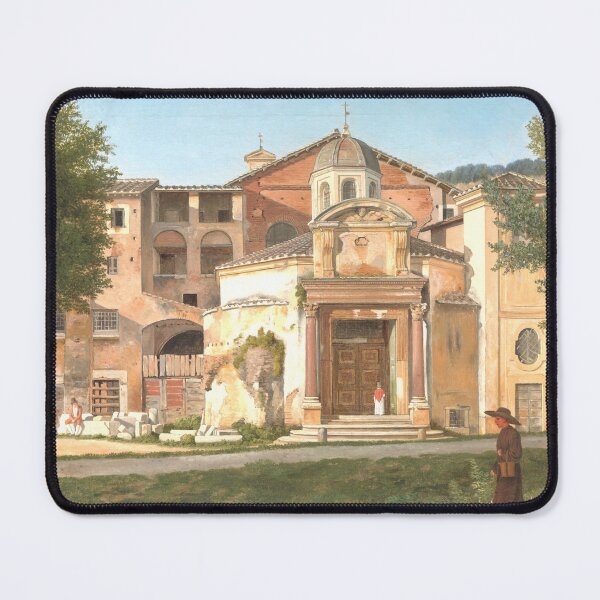 Item preview, A Section of the Via Sacra, Rome (The Church of Saints Cosmas and Damian) for art lover classical painting designed and sold by Lady-Frost.