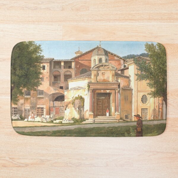 Item preview, A Section of the Via Sacra, Rome (The Church of Saints Cosmas and Damian) for art lover classical painting designed and sold by Lady-Frost.