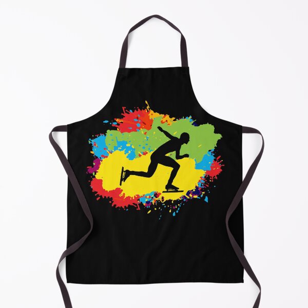 Item preview, Speed Skating Ice Skater Skate Watercolour designed and sold by CuteDesigns1.