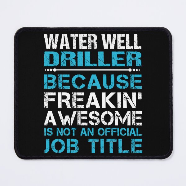 Item preview, Water Well Driller T Shirt - Freaking Awesome Job Gift Item Tee designed and sold by oetate4774.