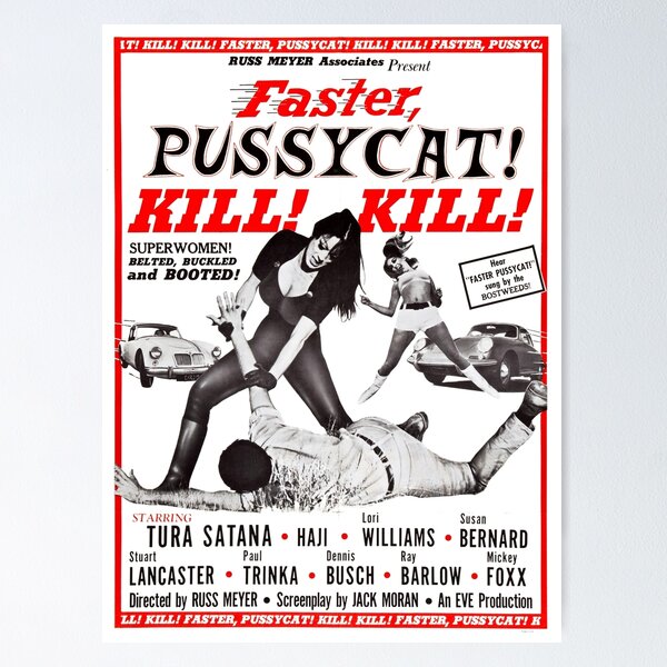 Faster Pussycat Band Posters for Sale | Redbubble