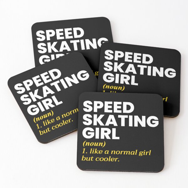 Item preview, Speed Skating Girl Ice Skater Skate Winter Sport designed and sold by CuteDesigns1.