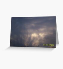 clouds Greeting Card