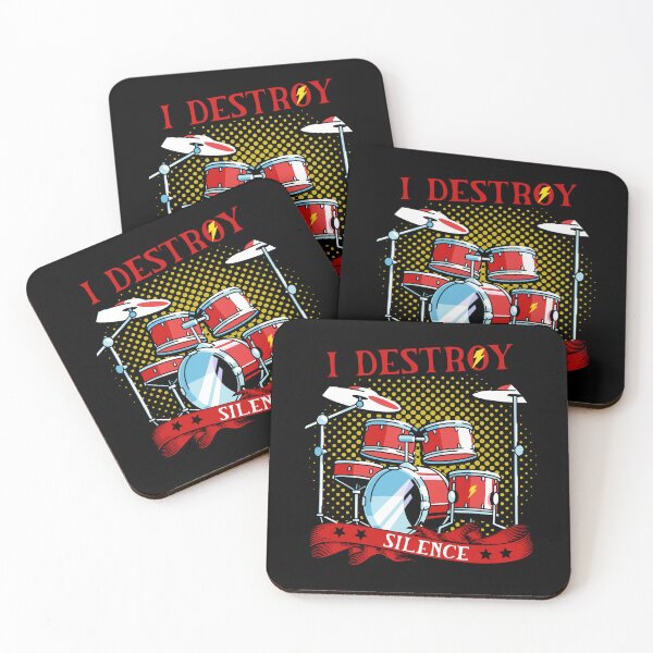 Item preview, Cool Drummer Saying, for percussionist and drummer designed and sold by Benchamart.