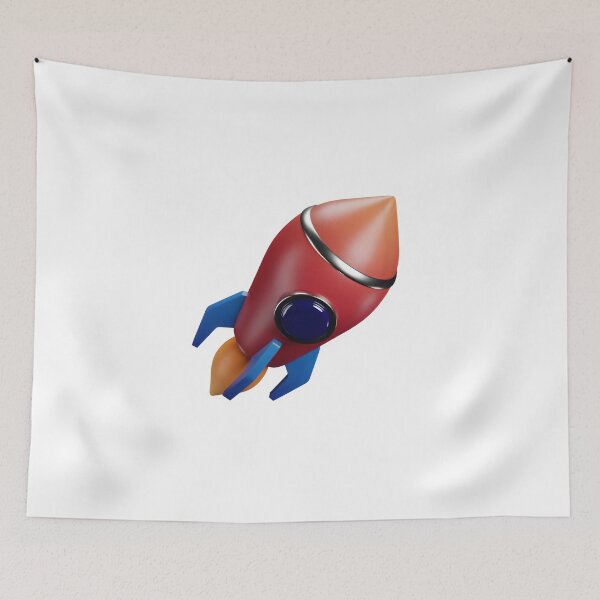 Item preview, To the moon rocket meme designed and sold by mopi77.