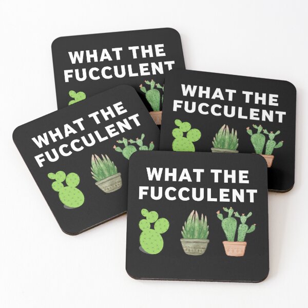 Item preview, What the fucculent, cactus designed and sold by Eriksonshop.