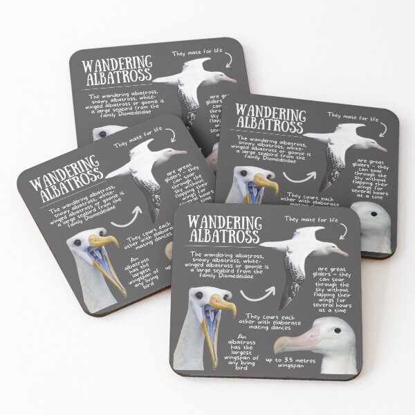 Item preview, Wandering Albatross Fun Facts designed and sold by KyleNesas.