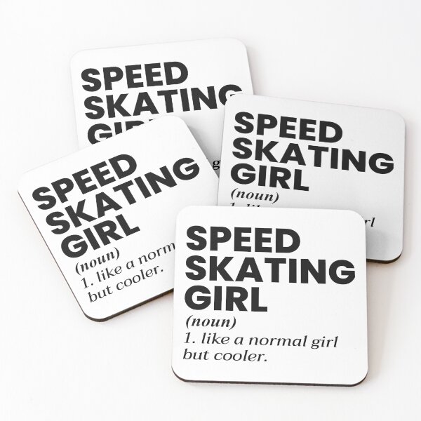 Item preview, Speed Skating Girl Ice Skater Skate Winter Sport designed and sold by CuteDesigns1.