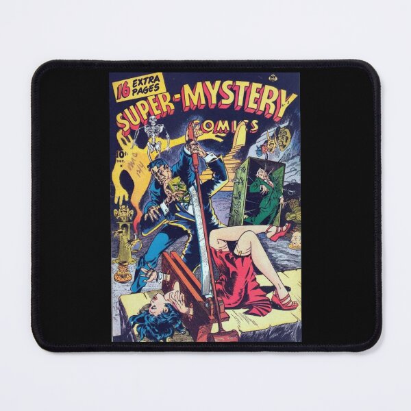 Item preview, Super Mystery Comics Retro Comic Vintage 50s designed and sold by LittleIconShop.