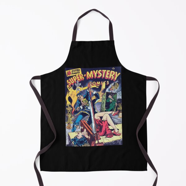 Item preview, Super Mystery Comics Retro Comic Vintage 50s designed and sold by LittleIconShop.