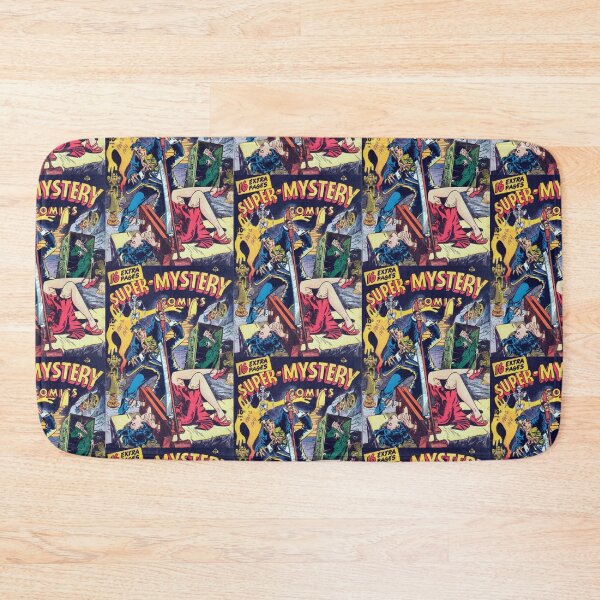 Item preview, Super Mystery Comics Retro Comic Vintage 50s designed and sold by LittleIconShop.