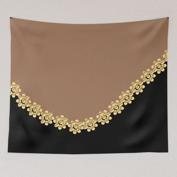 Item preview, Gold Flower Border  designed and sold by Ashlison.