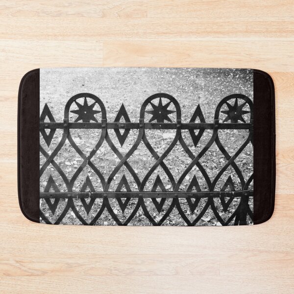 Item preview, Ornamental metal fence in black and white designed and sold by Shulie1.