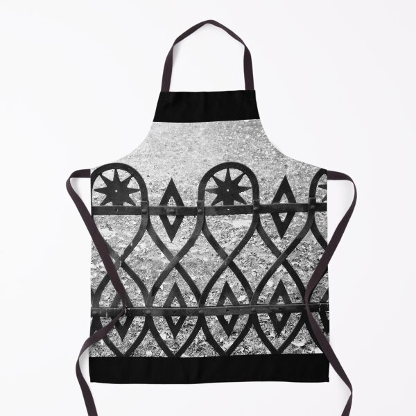 Item preview, Ornamental metal fence in black and white designed and sold by Shulie1.