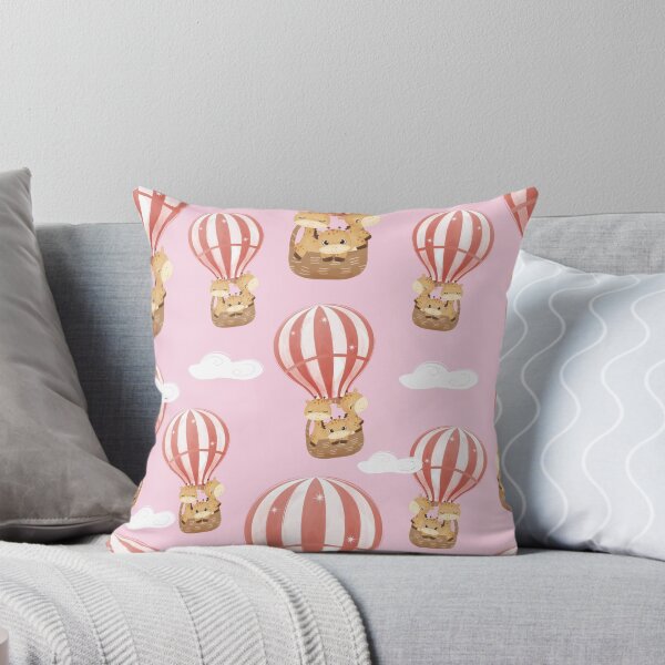 Item preview, Cute Giraffe Family in Hot Air Balloon cartoon pattern, giraffi  designed and sold by MamaSweetea.