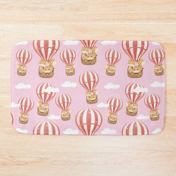 Item preview, Cute Giraffe Family in Hot Air Balloon cartoon pattern, giraffi  designed and sold by MamaSweetea.