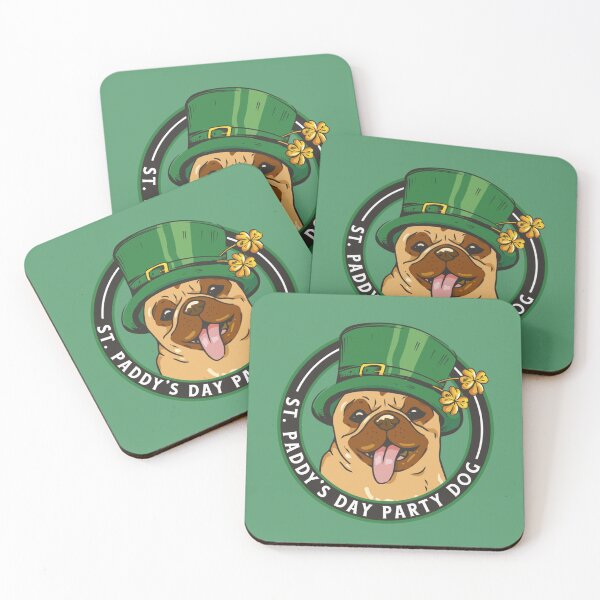 Item preview, St patricks pug designed and sold by Kezichy.