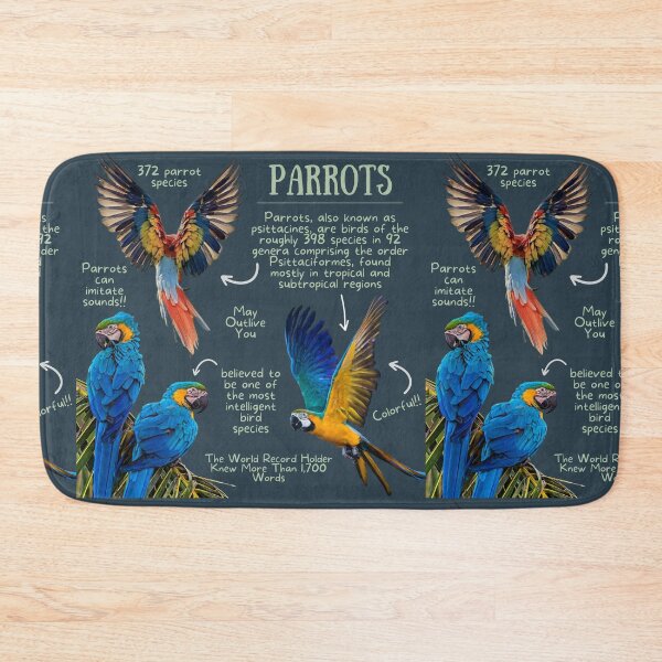 Item preview, Parrot Fun Facts designed and sold by KyleNesas.