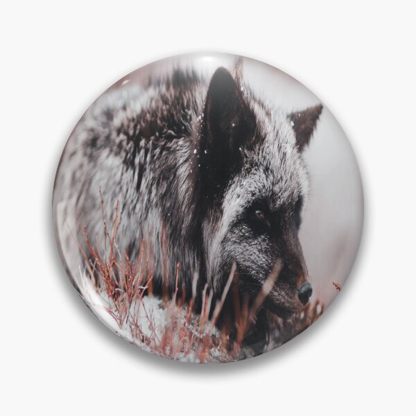 Item preview,  American gray wolf, gray and white wolf lovers, wolfes, pet wolf-dog designed and sold by Nicedeco.