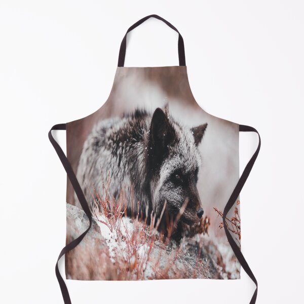 Item preview,  American gray wolf, gray and white wolf lovers, wolfes, pet wolf-dog designed and sold by Nicedeco.