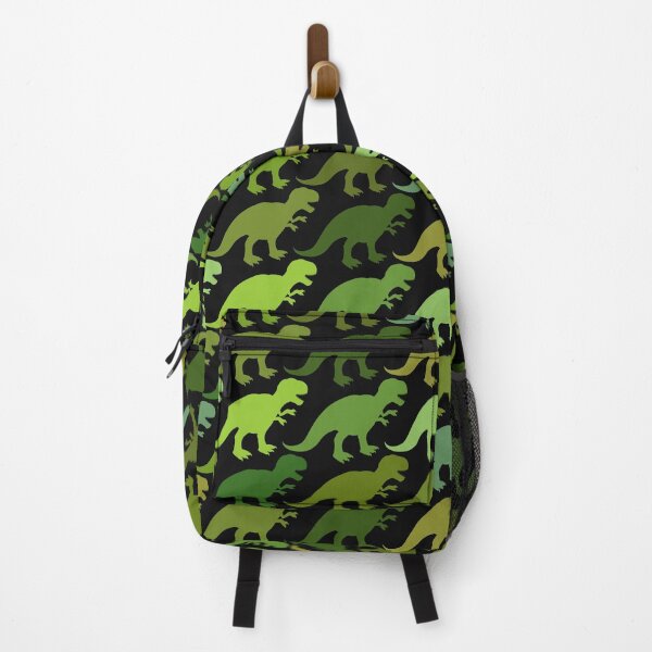Item preview, green dinosaur pattern dino dark and light green dinosaur pattern designed and sold by Tshirtk.