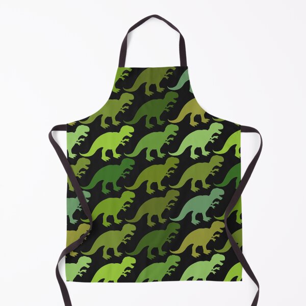 Item preview, green dinosaur pattern dino dark and light green dinosaur pattern designed and sold by Tshirtk.