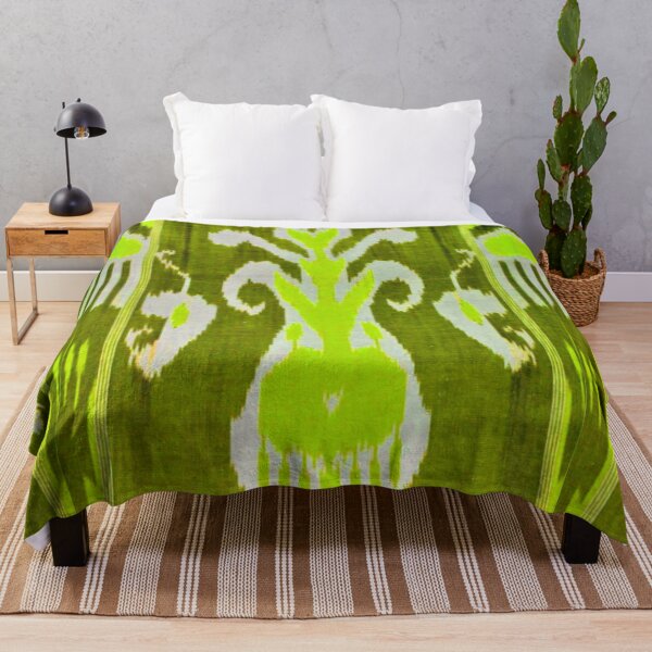 Aperçu de l'œuvre Modèle de fleur de tulipe ikat ouzbek créée et vendue par LeFabriqueOuz.