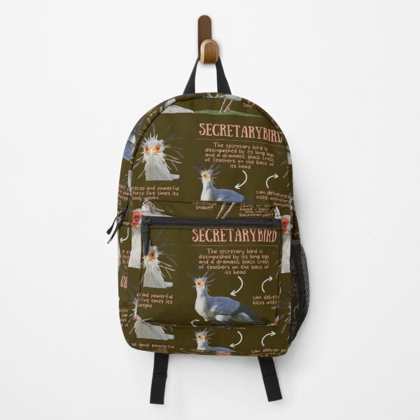 Item preview, Secretarybird Fun Facts designed and sold by KyleNesas.