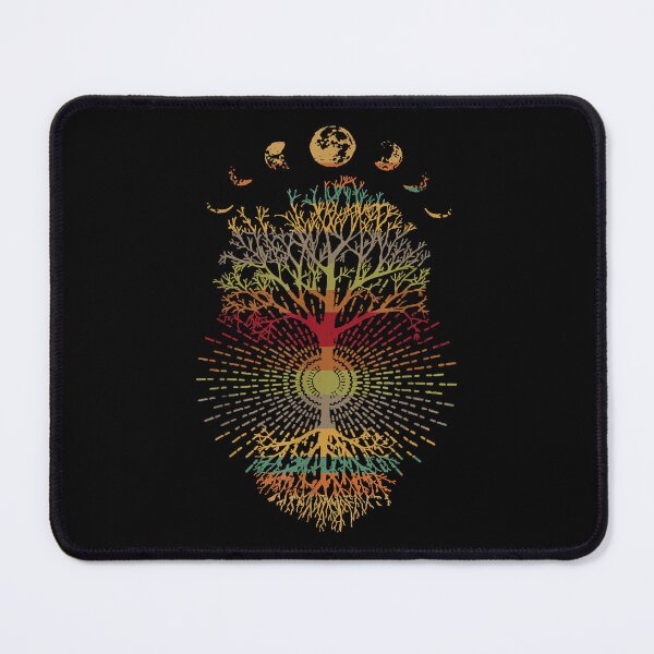 Item preview, Phases of the Moon Retro 60's 70's Vibe Tree of Life designed and sold by shannange.