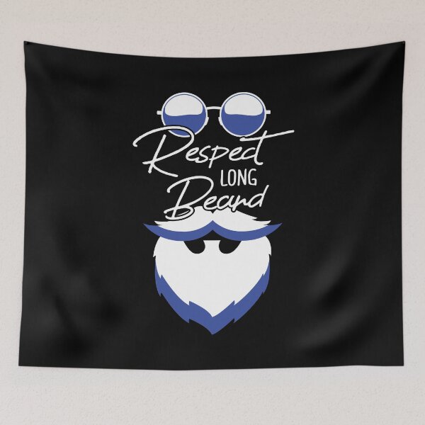 Item preview, Respect Long Beard Quote Design Best Men Gift designed and sold by winstonart.