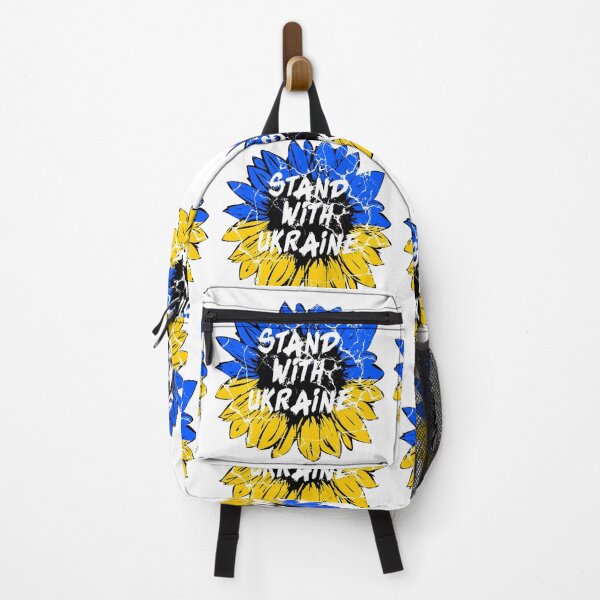 Item preview, Stand with Ukraine Sunflower Ukrainian Flag Colors designed and sold by tgulko.