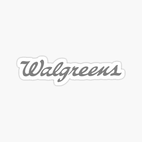 "Logo Walgreens." Sticker by LewiShermand Redbubble
