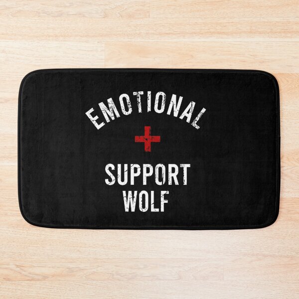 Item preview, Emotional Support Wolf designed and sold by MachioCooran.