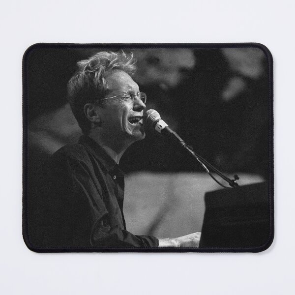Item preview, Gerry Beckley America BW Photograph designed and sold by ConcertImages.