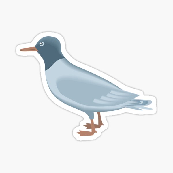Item preview, Emoji-Like Gull Illustration designed and sold by GalinStickers.