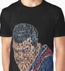Camiseta gráfica Somos el número uno! (Retrato de texto podrido de Robbie)